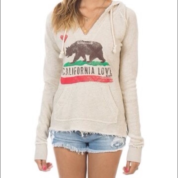 Billabong Sweaters - Billabong Terry California Love Hoodie